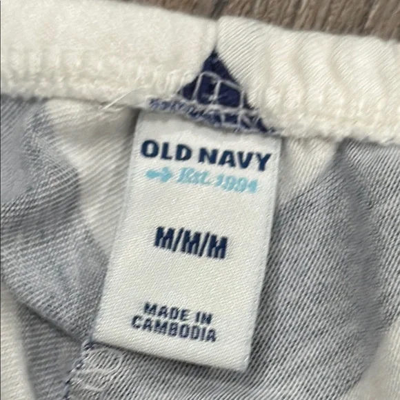 OLD NAVY Dress Fit and Flare Navy and White Chevron Striped MEDIUM - Picture 15 of 15